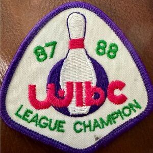 Rare Vintage Bowling Patch